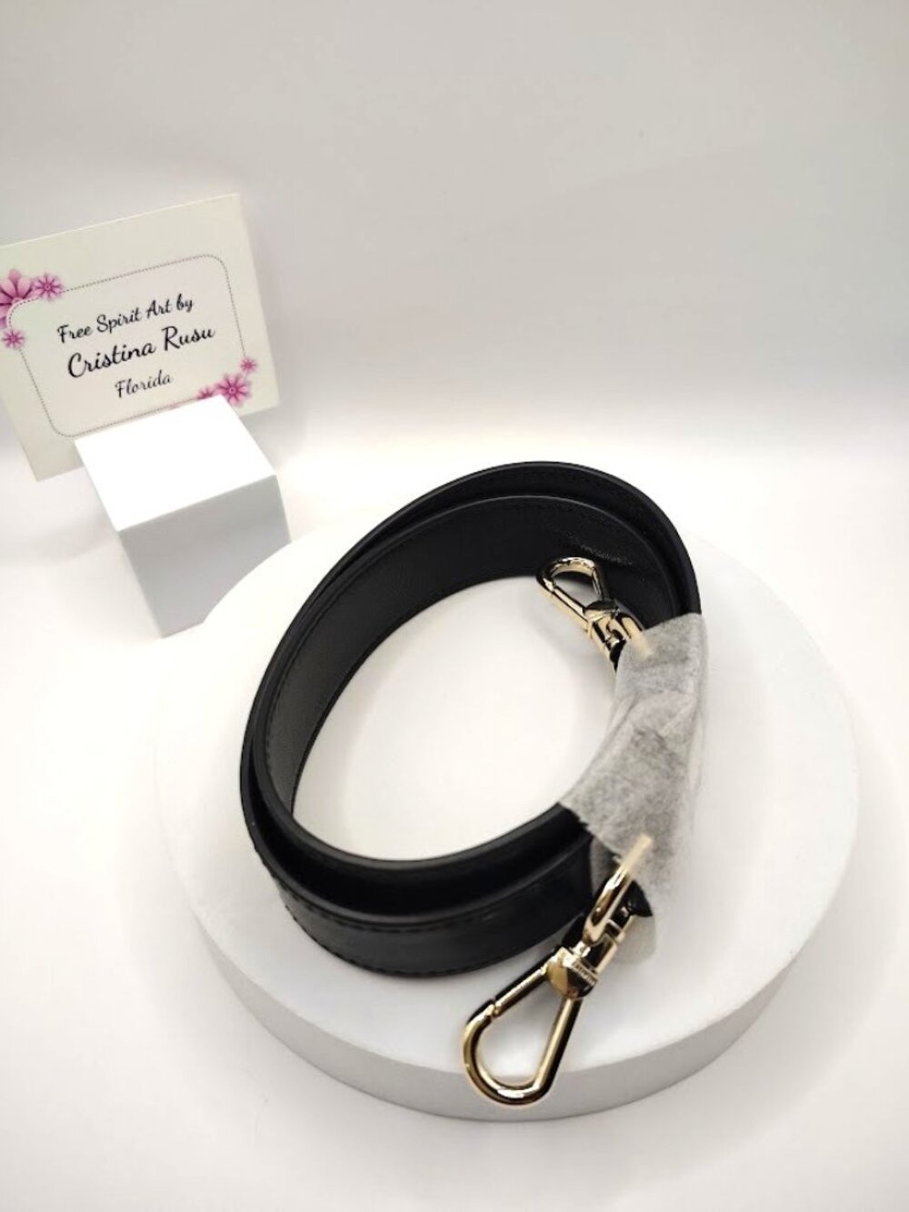 Brahmin replacement strap, Black color, NEW